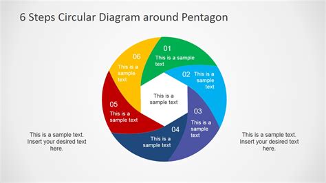 8 Step Circular Process Flow Diagram Powerpoint Templ