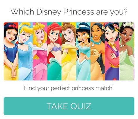 Disney Princess Quiz Which Disney Princess Are You Princesses Disney