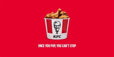 Kfc Once You Pop You Cant Stop