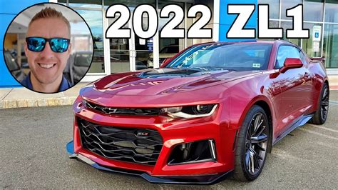 2022 Camaro Zl1 With Manual Transmission In Wild Cherry Tintcoat Youtube