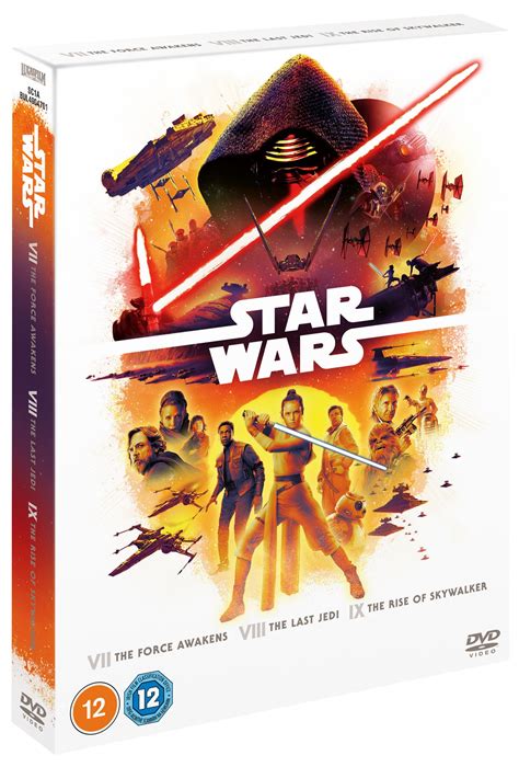 Star Wars Trilogy Episodes Vii Viii And Ix Dvd Box Set Free