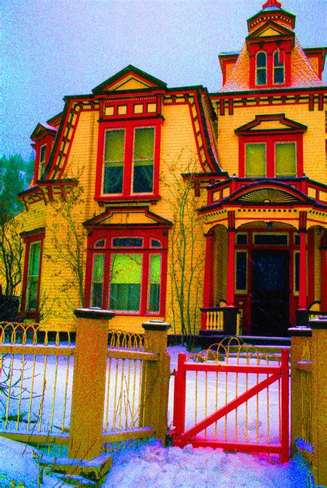 The Maxwell House Victorian Ginger Bread Ghost Town Georgetown Colorado