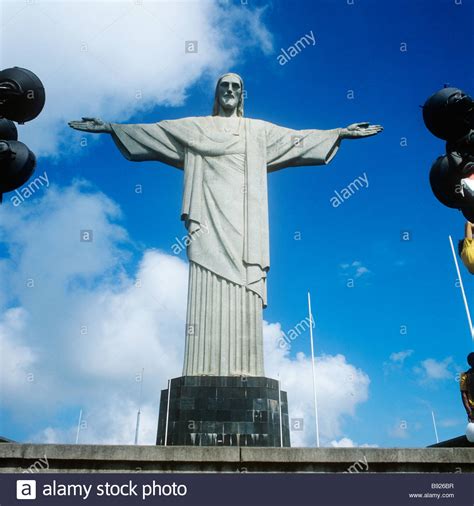 Rio De Janeiro Brazil The Statue Of Jesus Christ Portuguese O Stock Photo 22791211 Alamy