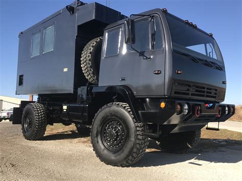 M1079 Stewart And Stevenson 4x4 2 12 Ton Camper Truck Sold Midwest