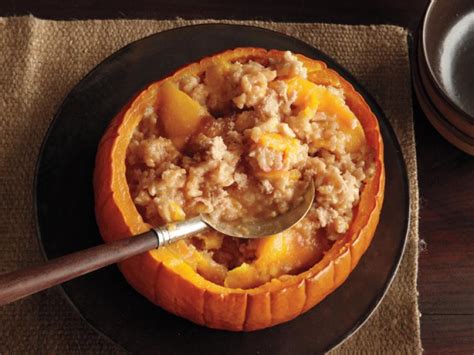 Baked Pumpkin Rice Pudding Recipe Food Network Kitchen Food Network