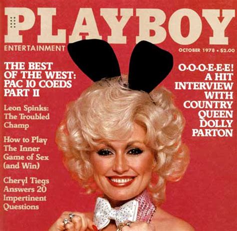 Mit Jahren Dolly Parton Stellt Ihr Playboy Cover Von Nach Welt