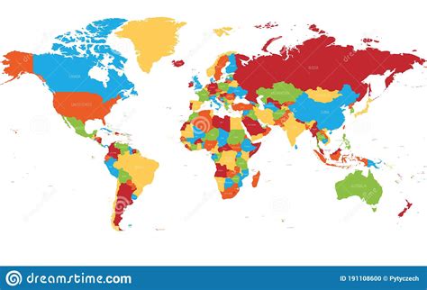 Colorful World Map Political Map Of The World Images Sexiz Pix