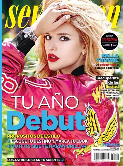 Bella Thorne In Seventeen Magazine Mexico Hawtcelebs