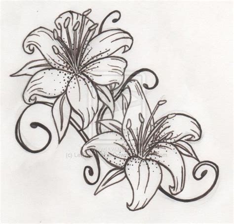 For example, there is a bundle of white lilies in the arms of the virgin mary. Lilies Lily Tattoo Design Tiger Lily Tattoo Tattoos Tattoo ...