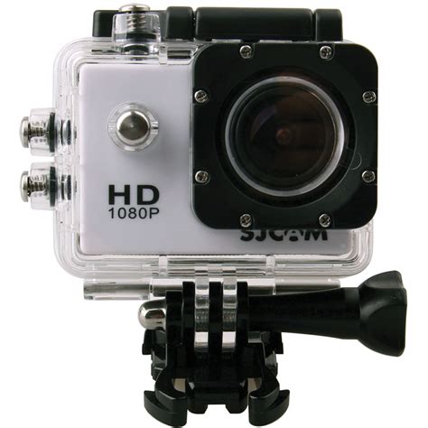 Sjcam Sj4000 Action Camera White Sj4000w Bandh Photo Video