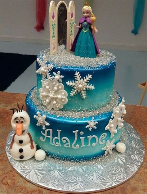 Pin On Frozen Themed Cakes
