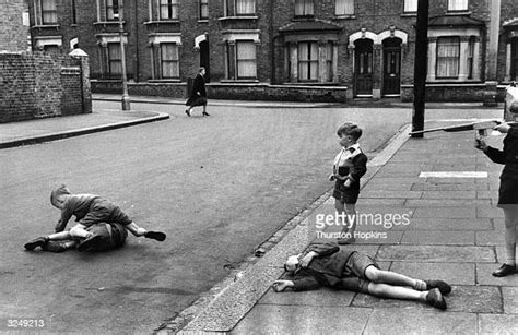 Children Playing War Games Photos And Premium High Res Pictures Getty