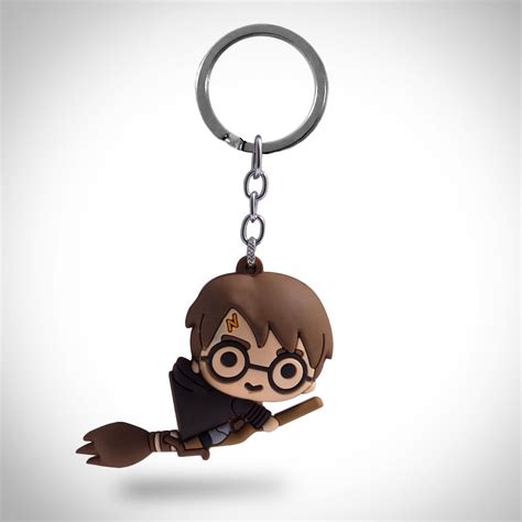 Harry Potter Quidditch Xl 3d Collectible Rubber Keychain