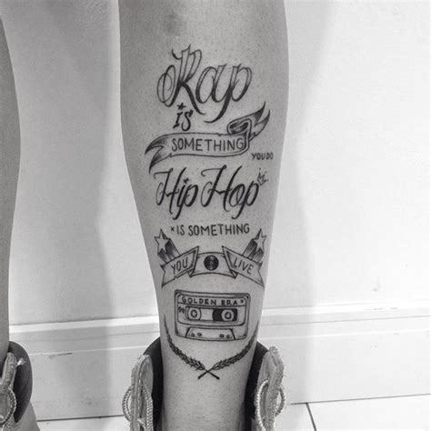 Rap Tattoo Ideas Design Talk