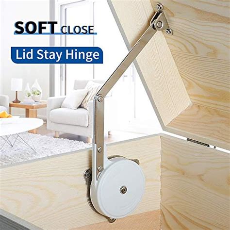 Lid Stay Hinge Soft Close Safety Support Toy Box 70n 120n Kitchen