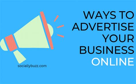 12 Best Ways To Advertise Your Small Business Online Sociallybuzz
