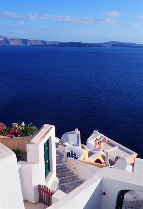 Ocean View Santorini Greece Photography Pinterest