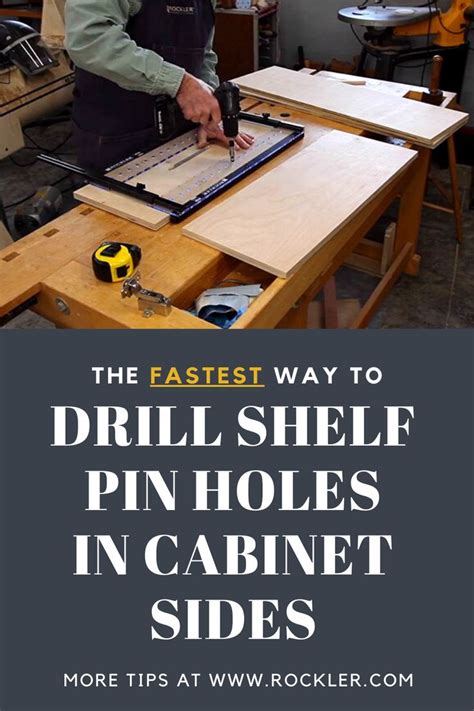 A kitchen cabinet makeover is a great way to refresh the space without the expense and disruption of a full kitchen remodel. Video: Fastest Way to Drill Shelf Pin Holes in Cabinet Sides | Beginner woodworking projects ...