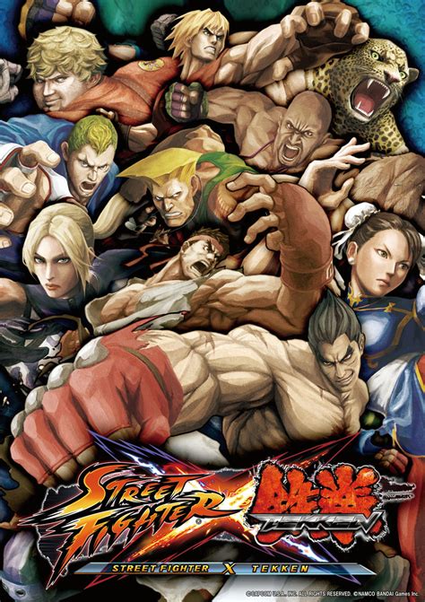 Street Fighter X Tekken Official Artworks