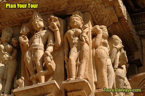 Tourist Attraction India Khajuraho Love Temple India