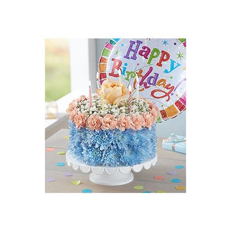 1 800 Flowers® Birthday Wishes Flower Cake™ Coastal Dallas Tx