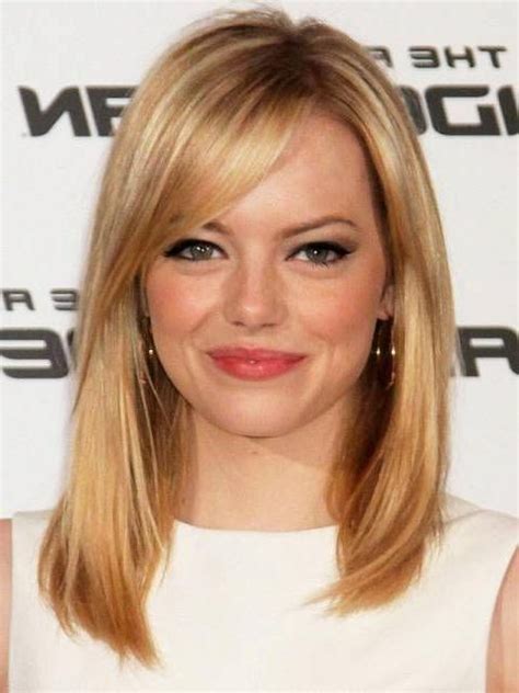 15 Best Of Medium Long Haircuts With Side Bangs