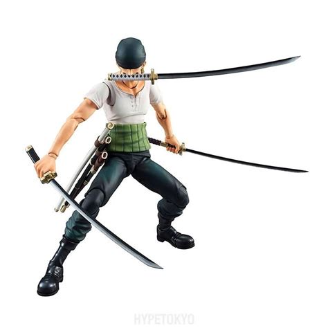 Collectibles And Art Megahouse Variable Action Heroes Roronoa Zoro One Piece Figure Vah Past Blue
