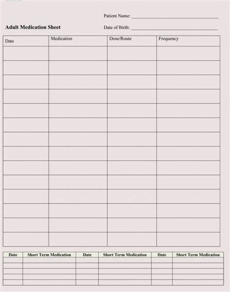 Printable Pharmacy Refrigerator Temperature Log Whirlpool Pharmacy