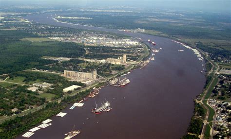 Louisiana Aerial View Mississippi River A Photo On Flickriver