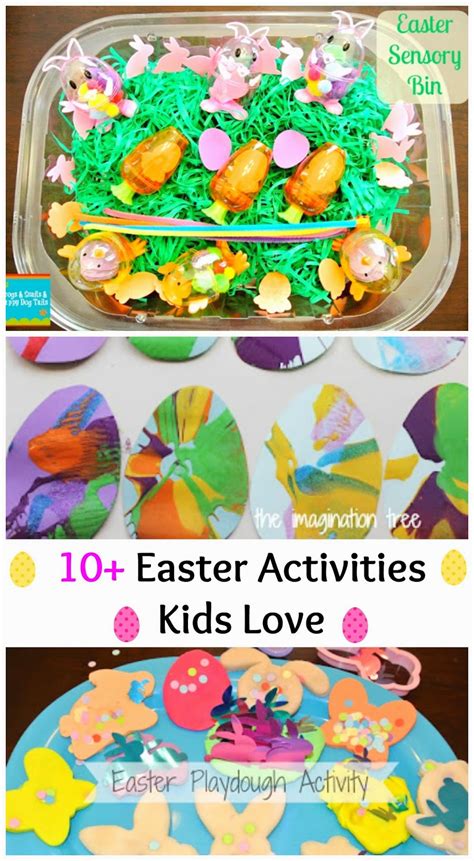 Looking for ideas for easter crafts for kids? 10+ Easter Activities Kids Love - FSPDT