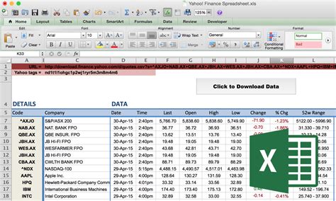 Weibo stock price target raised to $67 from $50 at benchmark. Live Excel Spreadsheet On Web Page within How To Import ...