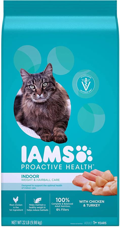 Contains one (1) 22 lb. IAMS Proactive Health Adult Indoor Weight & Hairball ...
