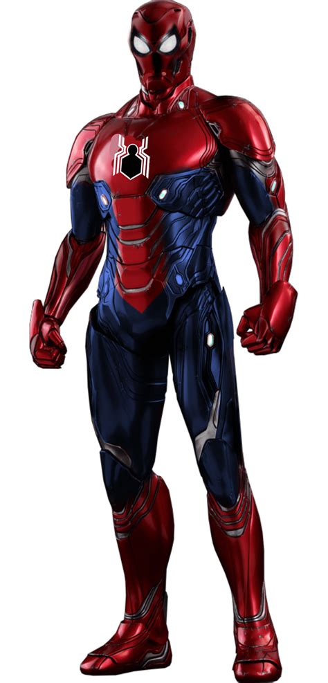Me Again Made A Iron Spider Suit Based Off Of Mk 50 Ironman And The
