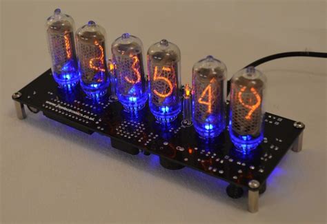 Nixie tube clocks just plain look amazing. Nixie Tube Clock Kits | Nixie tube, Clock, Nixie clock kit