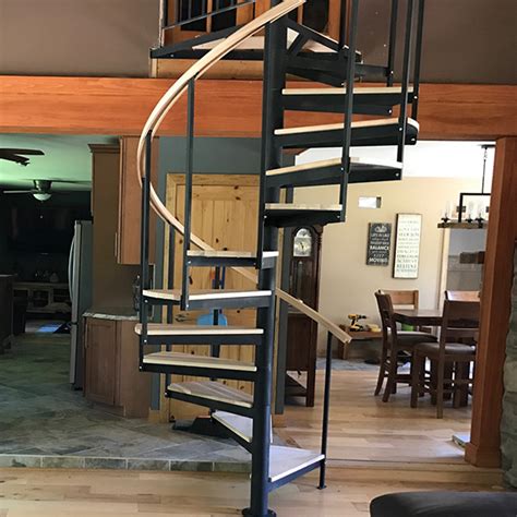 Custom Spiral Stairs And Spiral Staircase Design In Ct And Nyc Acadia Stairs
