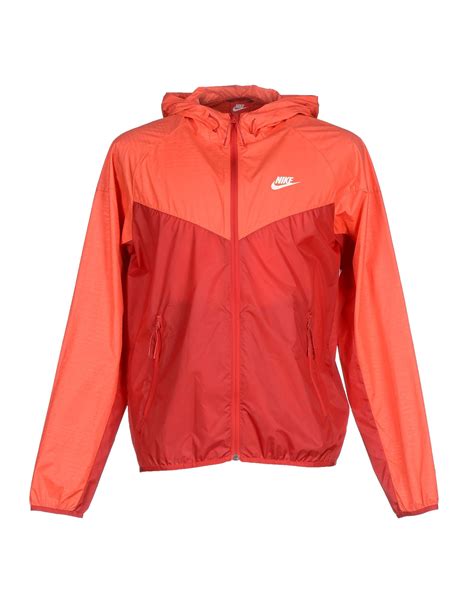 Nike Jacket In Red For Men Lyst