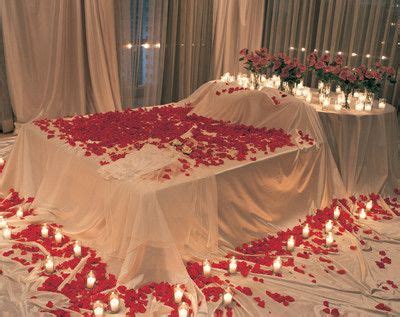 How you set the mood in your bedroom to eat, makes all the difference. Make love all night on a bed of roses, surrounded by ...