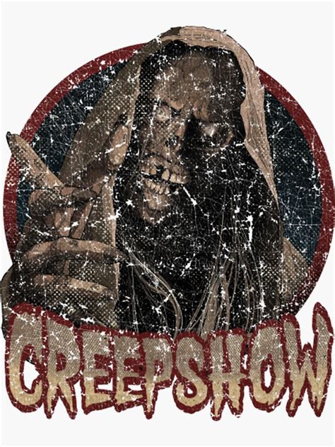Creepshow Sticker For Sale By Gastonmarlrcqd Redbubble