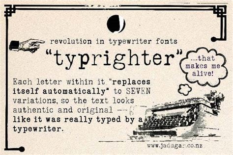 This typewriter font was made with oliver courier typewriter from an antique market. 9+ Word Fonts - Free TTF, OTF Format Download | Free ...