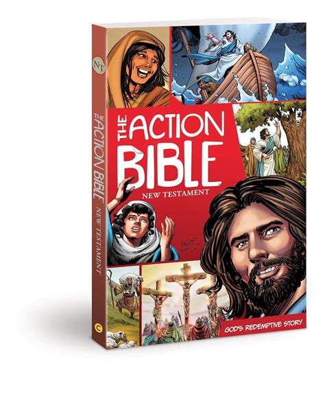 The Action Bible New Testament Gods Redemptive Story Action Bible