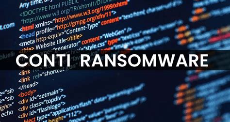 El Ransomware Conti Hace P Blicos Los Datos Robados Mediante La T Cnica