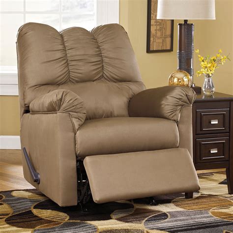 You can find these comfortable chairs designed for small and large spaces. Austin Rocker Recliner in Mocha | Living Room Chairs ...