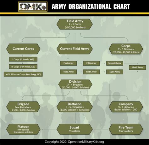 Us Army Platoon Structure Military Army