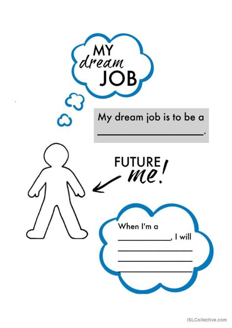 Dream Job English Esl Worksheets Pdf Doc