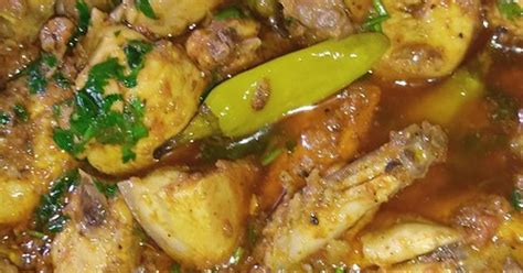 Peshawari Charsi Chicken Karahi Recipe By Bushra Mazhar Cookpad