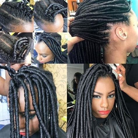 The sections should be twisted from the top at around 1 or 2 inches and the measurement should be maintained all through. 20'' Soft Havana Mambo Faux Locs Dreadlocks Twist Crochet ...