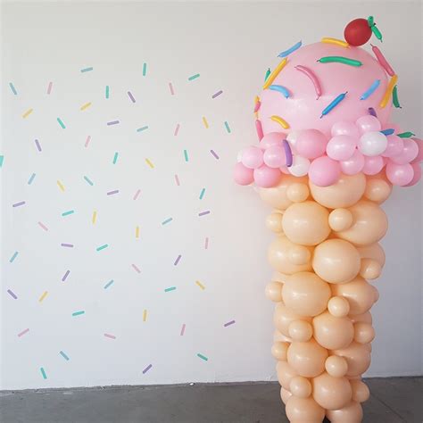 We All Scream For Ice Cream Custom Balloon Ice Cream For A Fun Party