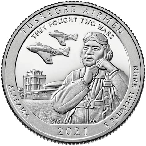 Tuskegee Airmen National Historic Site Quarter Us Mint