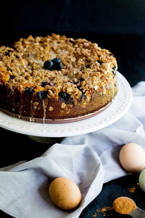 Mix well after each time. Blueberry Sour Cream Coffee Cake | Recipe | Coffee cake ...