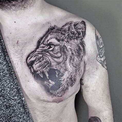 50 Realistic Lion Tattoo Designs For Men Felidae Ink Ideas